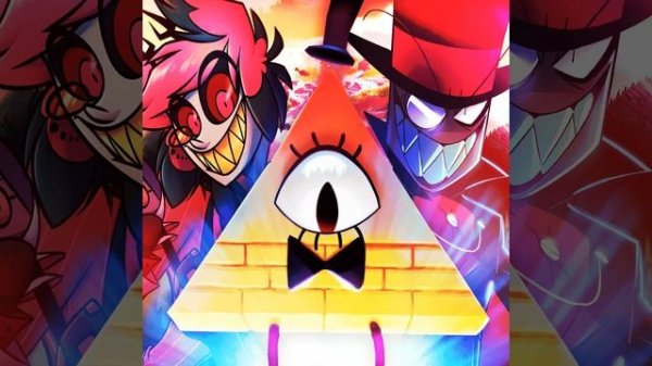 Alastor, Black Hat & Bill Cipher RAP (Lucksterr)