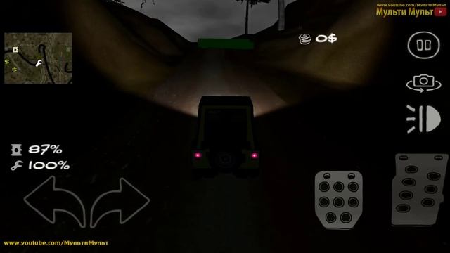 Offroad Hill Climb Racing - 4x4 Jeep Drive Simulator - Best Android GamePlay смотреть онлайн