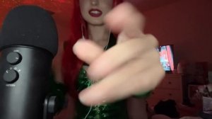 Beebee ASMR - Poison Ivy Cosplay ASMR  Mic Pumping Rubbing Body Triggers