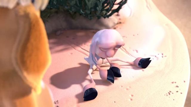 Мультфильм барашек и кролень Pixar1