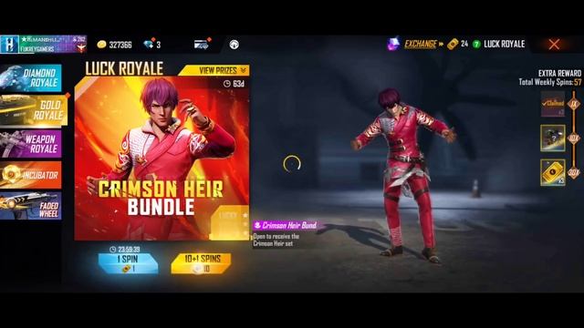 CRIMSON HEIR BUNDLE 🔥 :- GAREEB LOG 😭 | GARENA FREEFIRE || FuKreY GaMers смотреть онлайн