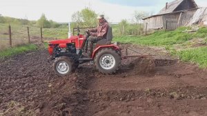Самодельный грейдерный отвал в деле