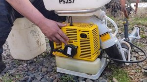 Бензиновый опрыскиватель Чемпион 257 . #клещиКрасноярск