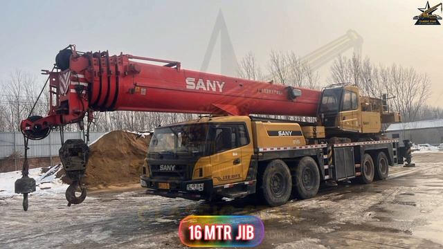 Sany STC800T5 80 Ton Crane #heavymachinery #heavyequipment #sany