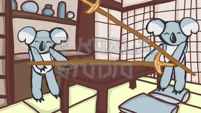 Ice Koala The Anime Yari Spear Fighting Animation Sparring Kenjutsu ( Animation Practice ) смотреть онлайн