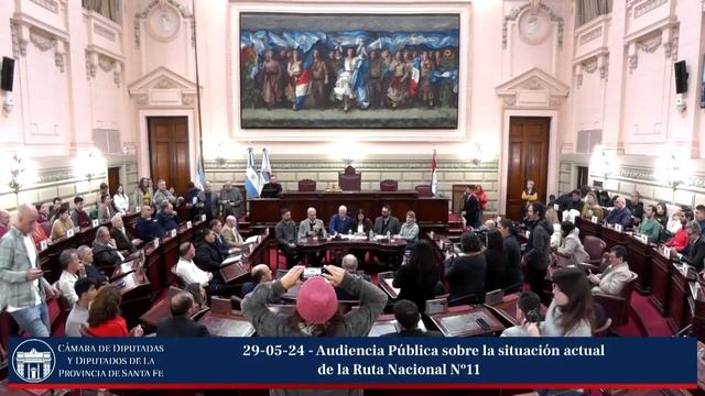 Audiencia Pública sobre la situación actual de la Ruta Nacional Nº11 - 29-05-24 смотреть онлайн