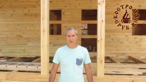 Строительство бани из бруса на свайно-винтовом фундаменте. 9 ноября 2017 г