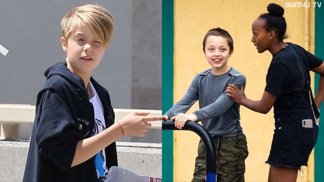 Knox Jolie-Pitt Vs Shiloh Jolie-Pitt (Jolie-Pitt's Children) Transformation ★ From Baby To 2023 смотреть онлайн