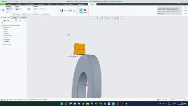 8.2.Crank Shaft Gear One and Sprocket смотреть онлайн