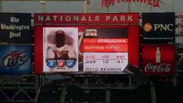 Nationals Lineup + Yunesky Maya Warmup Song смотреть онлайн