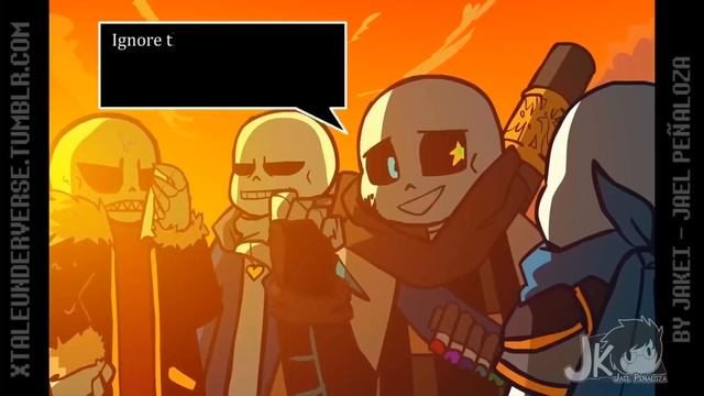 UNDERVERSE  0.3 часть 1|| ОЗВУЧКА VOICEDTALE||