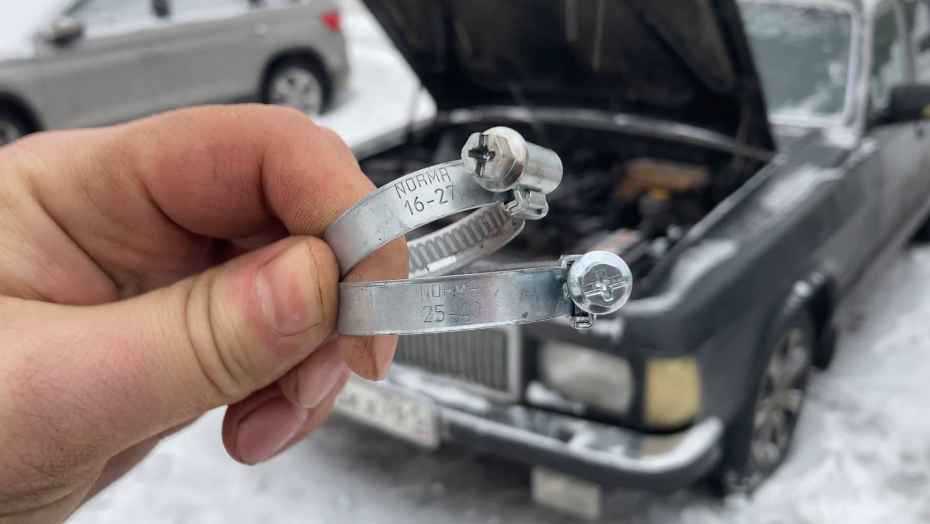 Устранение течи антифриза. НольВторая. Часть 24. смотреть онлайн