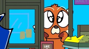 Ура, это малышка ЭМИ! Анимационный мульт «Ёж Соник»