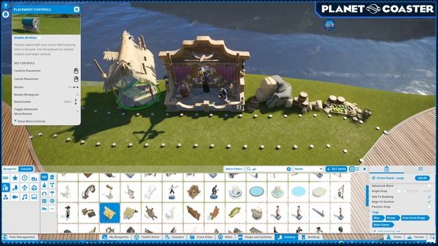 Planet Coaster | Emu Peaks Theme Park E22 - Finishing The Shore Line