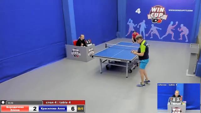 10-00 Бородачева Елена 6-11 Красилова Анна стол 4 ЮГ-1 22.06.2020 смотреть онлайн