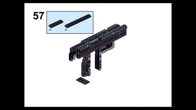 Lego 4-studs wide Mac 10 [working+tutorial] смотреть онлайн