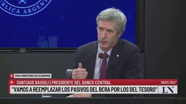 Conferencia de prensa Caputo: "Vamos a salir del cepo cuando estén dadas las condiciones" смотреть онлайн
