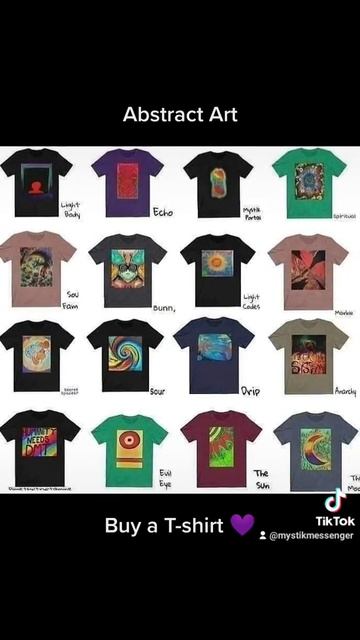 Abstract Art | Buy a T-shirt🌈 смотреть онлайн