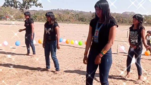 Dança Das Alunas Da Aldeia Santa Rita De Cássia Itepãiré 14/08/2022