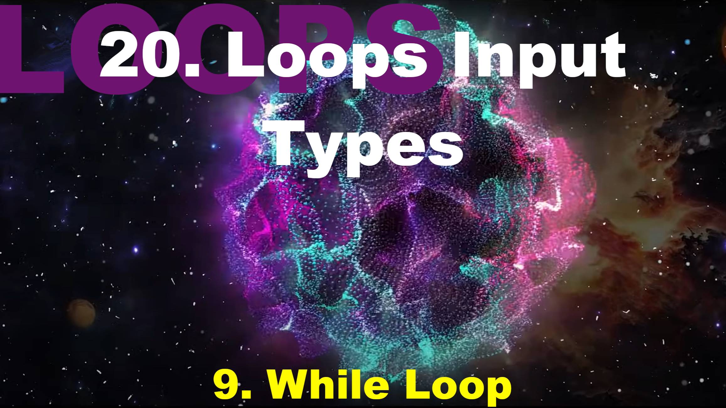 20.9. While Loop смотреть онлайн