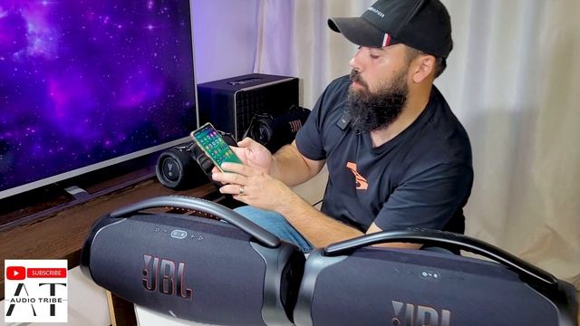 How to Connect JBL Boombox 3 with JBL Boombox 3 Wi-Fi and JBL Xtreme 4 via PARTYBOOST! смотреть онлайн