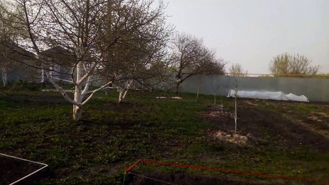 Маленький ОБЗОР ОГОРОДА эа АПРЕЛЬ МЕСЯЦ. 26.04.2019г. смотреть онлайн