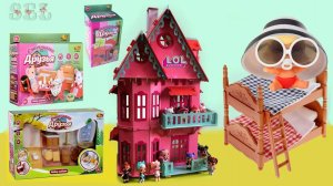 ДОМИК для Кукол ЛОЛ Рум Тур Мебель Дешевый Аналог Sylvanian Families