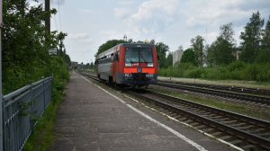 Вид из окна поезда по маршруту: Нелидово   Муравьево