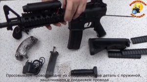 Игрушечный Автомат карабин М4А1 CQB RECEIVER