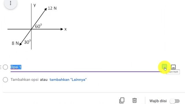 Menulis Rumus Matematika/fisika dan Cara Cepat Memasukan gambar Pada soal di Google Form (Part 2) смотреть онлайн