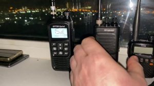 Сравнение работы на приём на канале дальнобойщиков раций Штурман-230М3 и OPTIM-Sprint