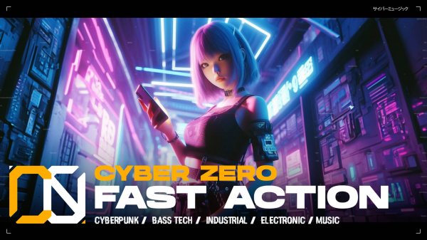 Cyber Zero - Fast Action [ Cyberpunk \ Midtempo \ Industrial ] Music | Киберпанк музыка