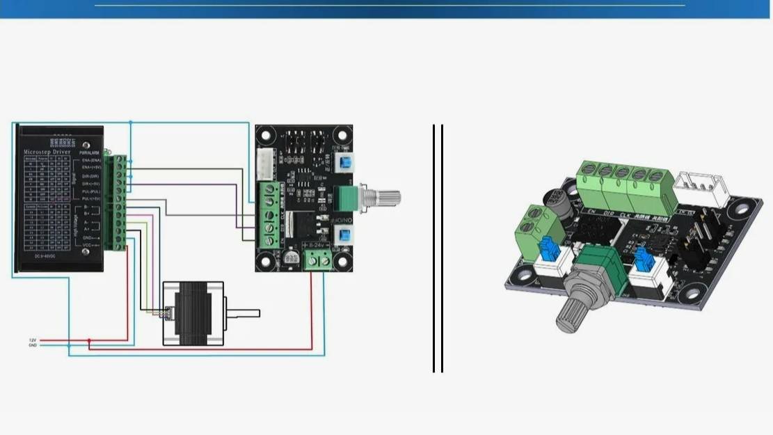 Подключение Nema17 (6проводной) и драйвера TB6600 к плате шилд MKS V1.