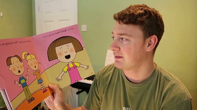PEAS WITH EVERYTHING! Super Daisy and the Peril of Planet Pea read by primary teacher Mr Taylor смотреть онлайн