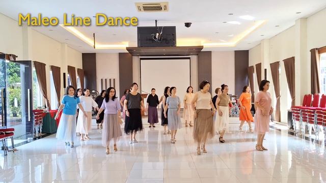 ANASTASIA'S WALTZ - Line Dance (Duma Kristina ( INA)) смотреть онлайн
