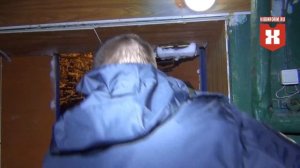 Задержание буйного семейного дебошира