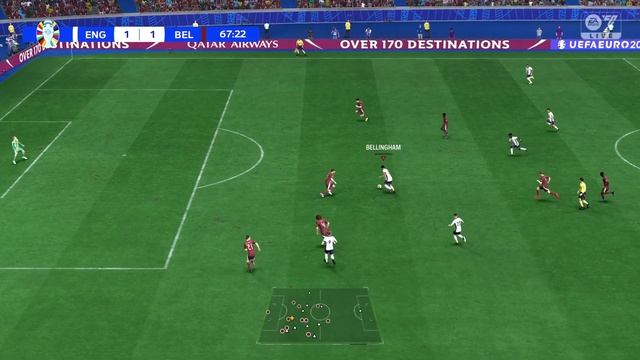 FC 24 - Англия vs Бельгия - Европы 2024 Финал [PS5 Slim] Полный Матча смотреть онлайн