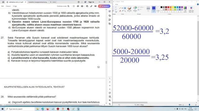 Kauppakorkeakoulun 2024 paasykokeen vastaukset osa 3 смотреть онлайн