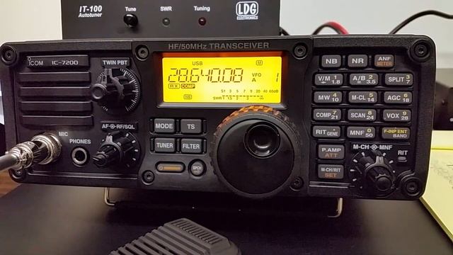 W5VE's Icom IC-7200 смотреть онлайн