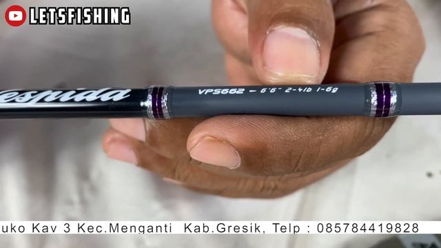 JORAN UL SUPER RINGAN RAPALA VESPIDA VPS 662 UL