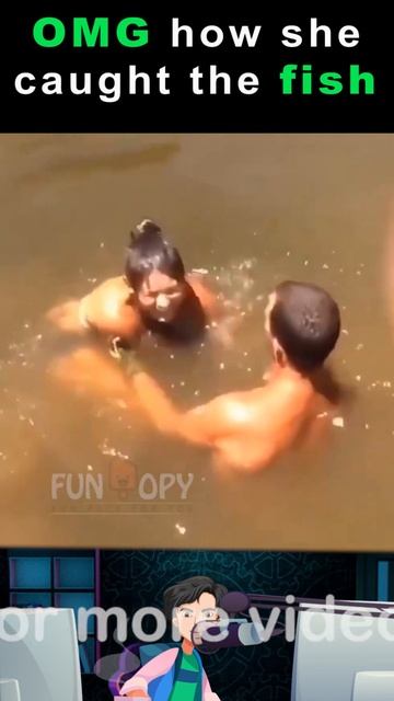 OMG Fish Caught by Women| Fun Topy. #shorts #funshorts #wtf смотреть онлайн