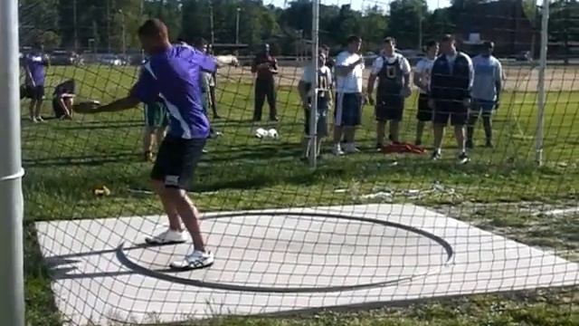 Harrison Discus 1 O'Fallon Freshman Invite 4/19/12