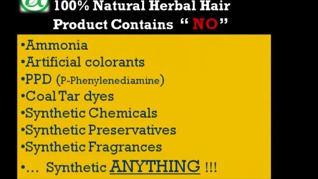 Oa 100% All Natural - SAY No To Chemical Hair Dye смотреть онлайн