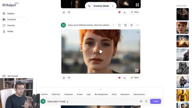 🔥Tutorial HAIPER AI - HD - Vídeos Gratis Con Inteligencia Artificial🦾