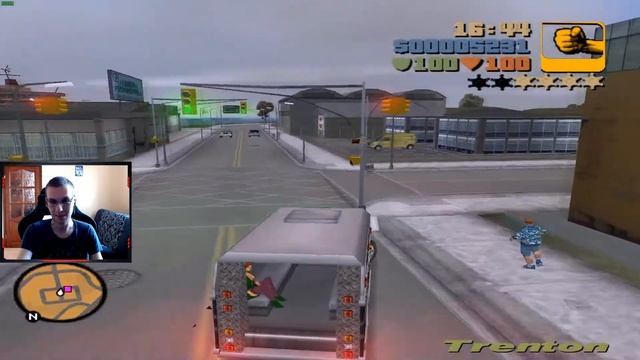 GTA 3 - Próba przejścia gry jako poszukiwany - Zwariowana policja - Część 1 смотреть онлайн