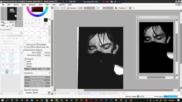SPEEDPAINT | STUDY (PaintTool Sai + Photoshop) half-lit~. -everytimeiopensai смотреть онлайн