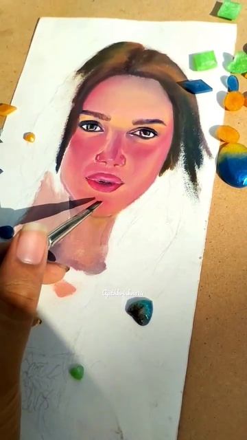 Aditi Rao hydari | oil painting | Ajithkrishna14 смотреть онлайн