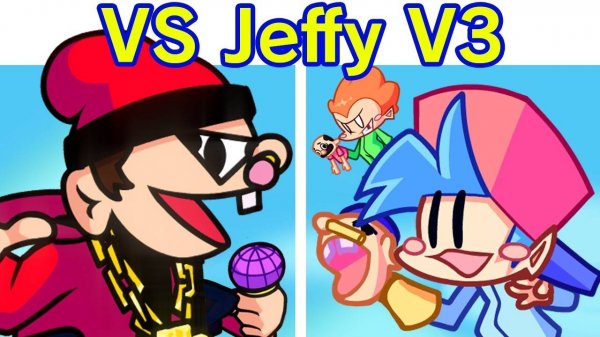 Friday Night Funkin' VS Jeffy Mod V3 Part 1 Update & Animation + Baby BF/GF/Pico (FNF Mod) (SML)