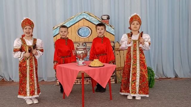 МДОУ д/с"Дубравушка", ансамбль "Калинка", "Самовар" смотреть онлайн