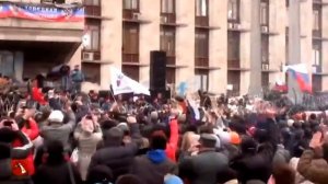 Беркут Донецка перешел на сторону народа